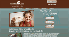 Desktop Screenshot of lubbocksvet.com